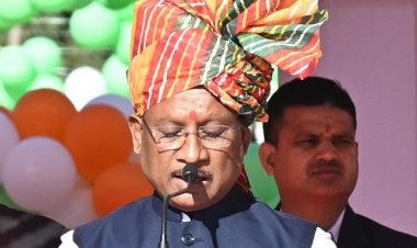 श्री विष्णु देव साय, माननीय मुख्यमंत्री छत्तीसगढ़ का गणतंत्र दिवस संदेश -सरगुजा, 26 जनवरी 2025    