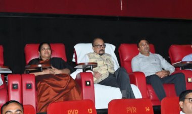 रायपुर : राज्यपाल श्री डेका ने देखी फिल्म छावा