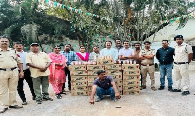 रायपुर : कई राज्यों की 2.23 करोड़ मूल्य की 33 हजार लीटर मदिरा जब्त,  मदिरा के अवैध परिवहन के मामले में जब्त हुए 10 वाहन, प्रदेश में अवैध शराब के विरुद्ध लगातार कार्रवाई