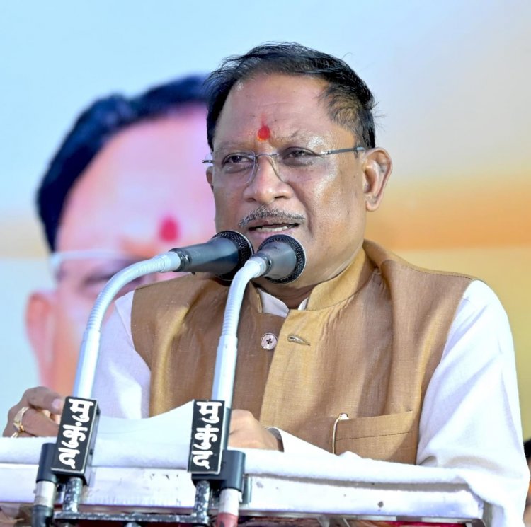 मुख्यमंत्री श्री विष्णु देव साय अघरिया समाज सेवा समिति के वार्षिक सम्मेलन में हुए शामिल