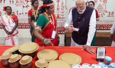 प्रधानमंत्री श्री नरेन्द्र मोदी ने जशप्योर उत्पादों की सराहना 