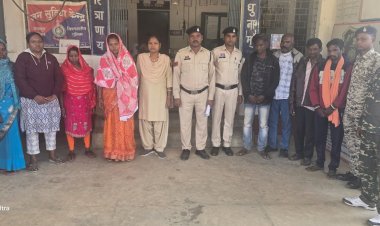 बैगा ने किया मृतिका को जिंदा करने का दावा, श्मशान घाट में किया तंत्र मंत्र मामले में एक ASI समेत 8 आरोपी गिरफ्तार...