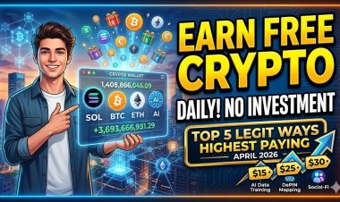 Top 5 Legit Ways to Earn Free Crypto Daily in 2026