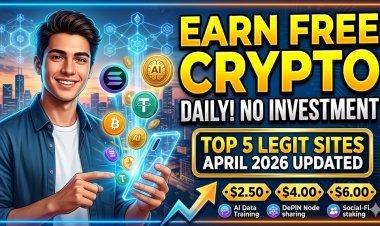 Free Crypto Earning Websites 2026 | High Paying Legit Sites That Actually Work