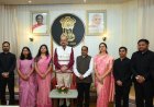 राज्यपाल से प्रशिक्षु डिप्टी कलेक्टरों ने की सौजन्य मुलाकात