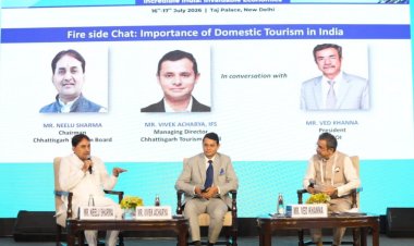 नई दिल्ली के होटल ताज में आयोजित फेथ कांक्लेव 2026 में छत्तीसगढ़ पर्यटन की प्रभावशाली प्रस्तुति, राष्ट्रीय पर्यटन मानचित्र पर मजबूत हुई प्रदेश की पहचान